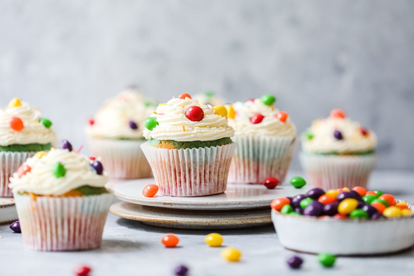 Cupcakes with lentils
