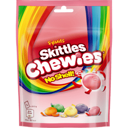 SKITTLES Chewies Fruits Sweets Bag 137g image