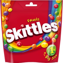 SKITTLES Fruits 1kg Bag image