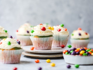 Cupcakes with lentils