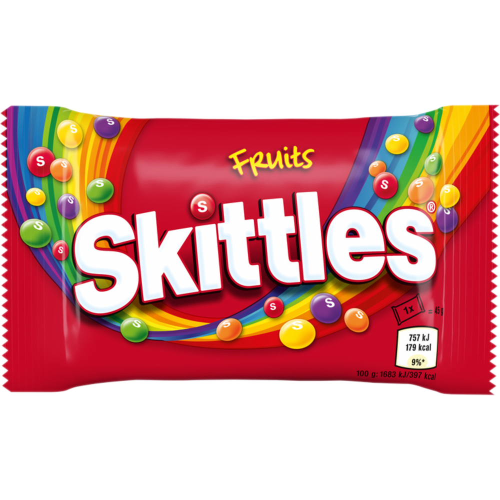 SKITTLES Fruits Sweets Bag 45g